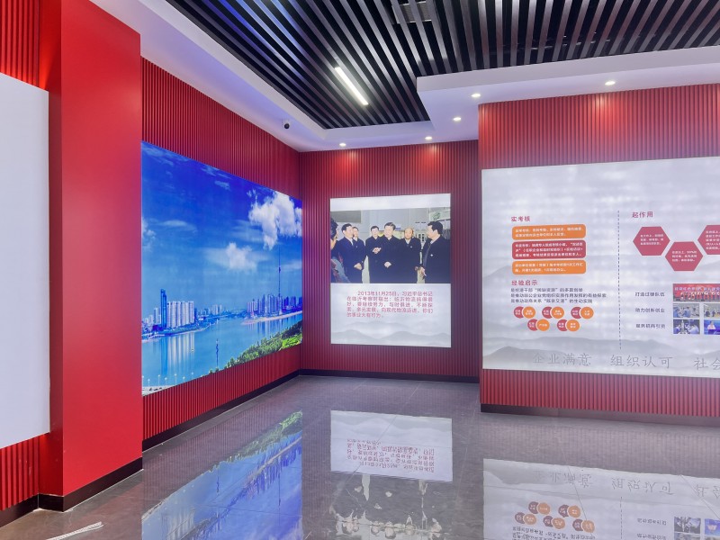 濟(jì)南人才集團(tuán)黨建展廳