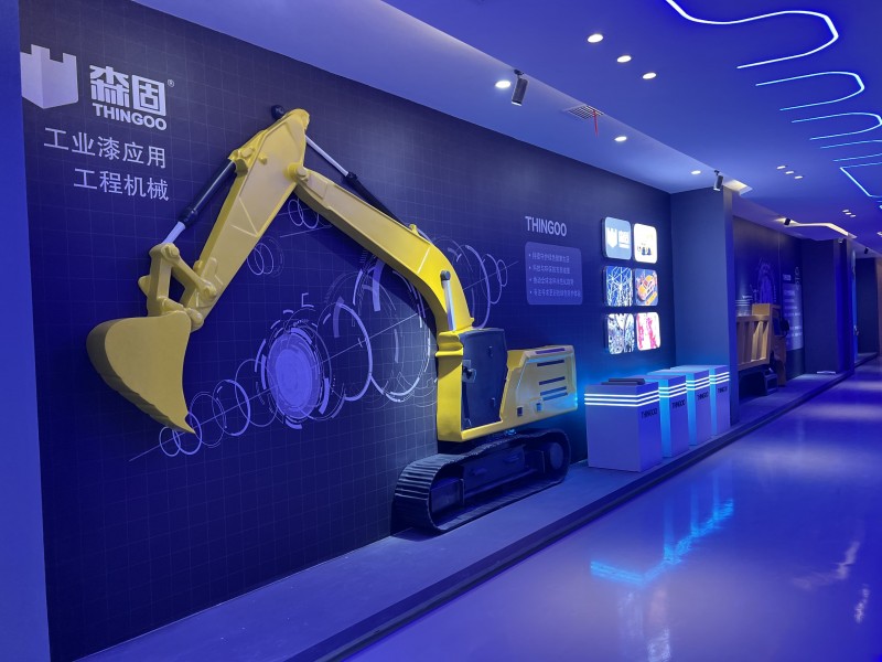 濟(jì)南森固新材料展廳